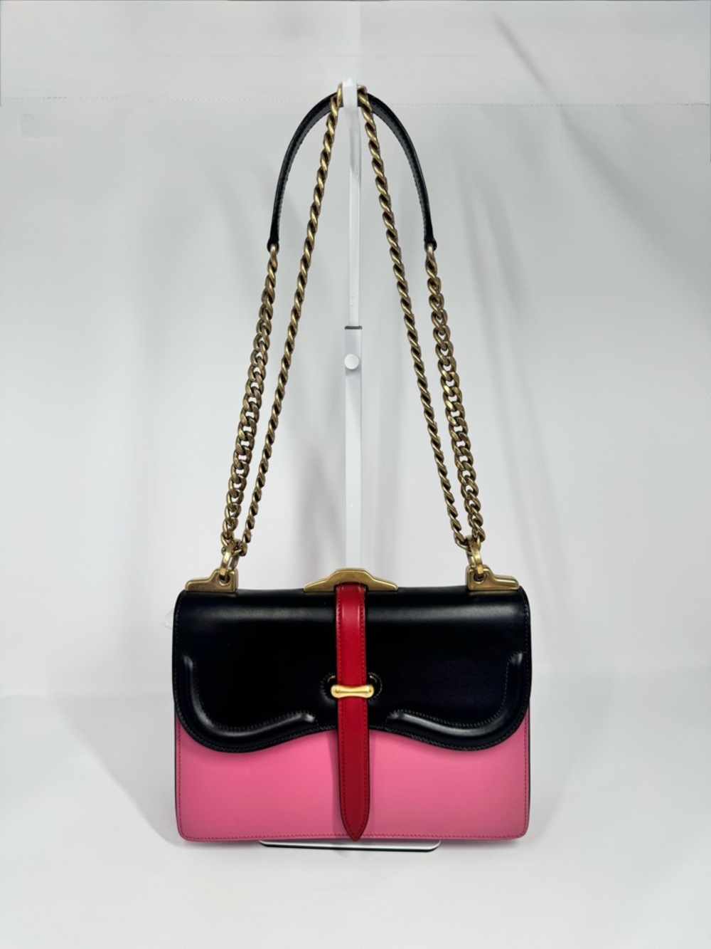 Authentic Prada Belle Calfskin Shoulder/Crossbody Bag - Picture 2 of 11